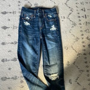 girls american eagle jeans